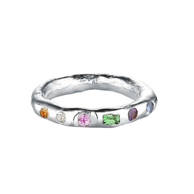 Thalassa Gemstone Band Ring