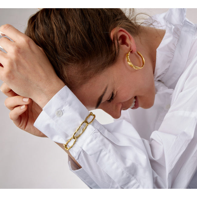 Oval Chain Link Bracelet