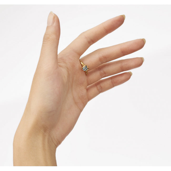 Clio Aquamarine Ring