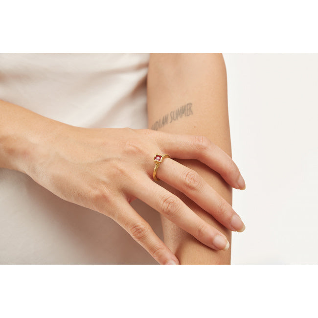 Clio Pink Sapphire Ring