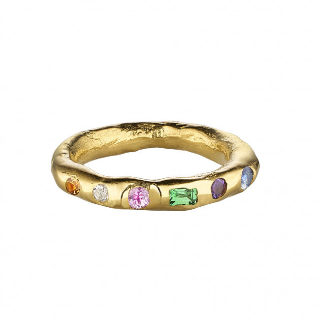 Thalassa Gemstone Band Ring