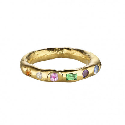 Thalassa Gemstone Band Ring