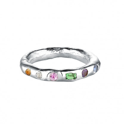 Thalassa Gemstone Band Ring