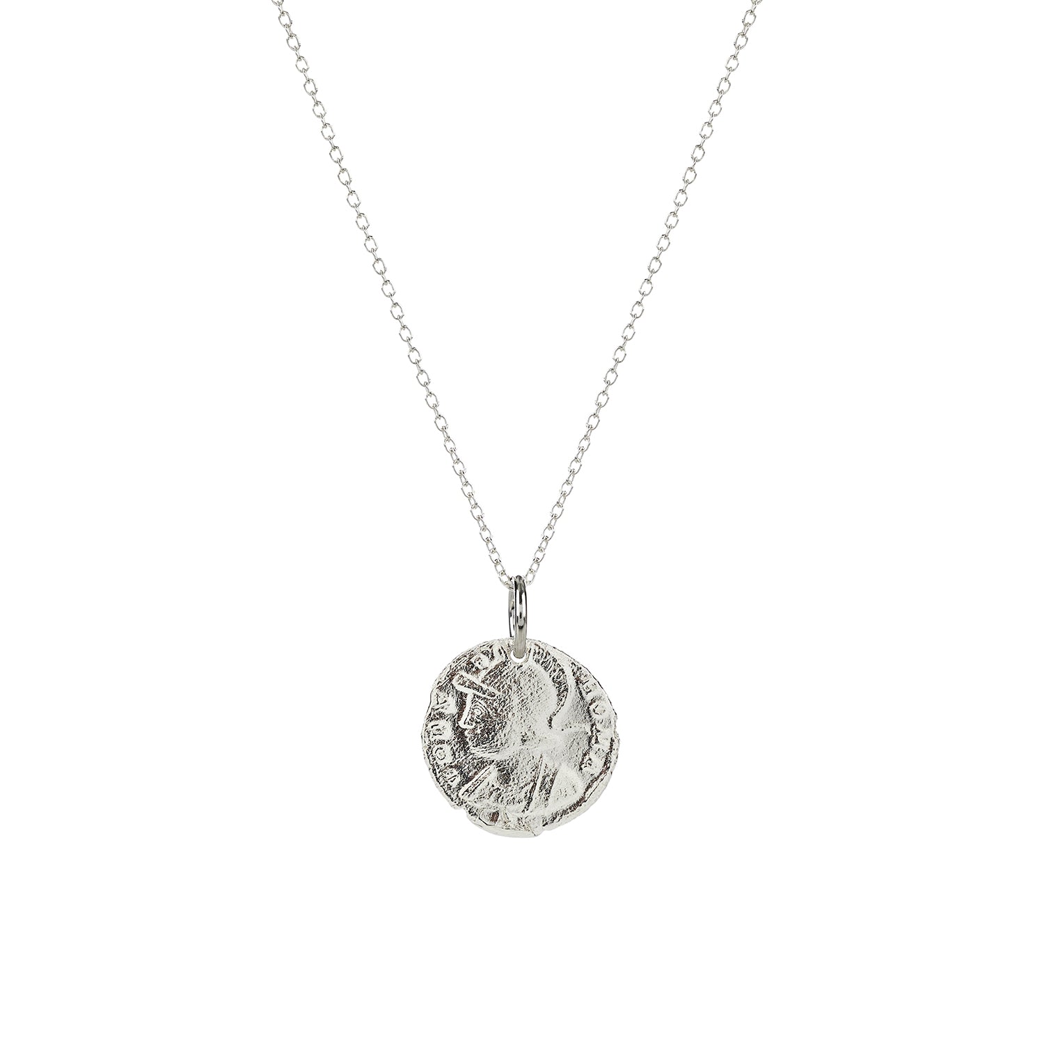 The Roman Coin Necklace Sterling Silver