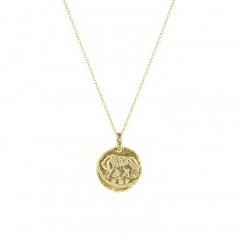 Gold-Roman-coin-necklace