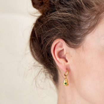 halcyon-earring-model-oval-gold-tsavorite