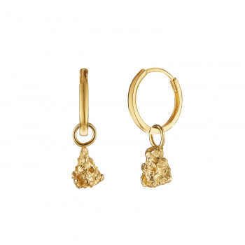 nugget-hoop-earring-gold